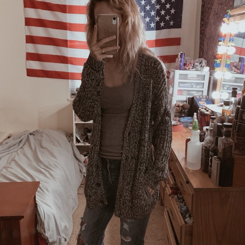 Oversized cardigan